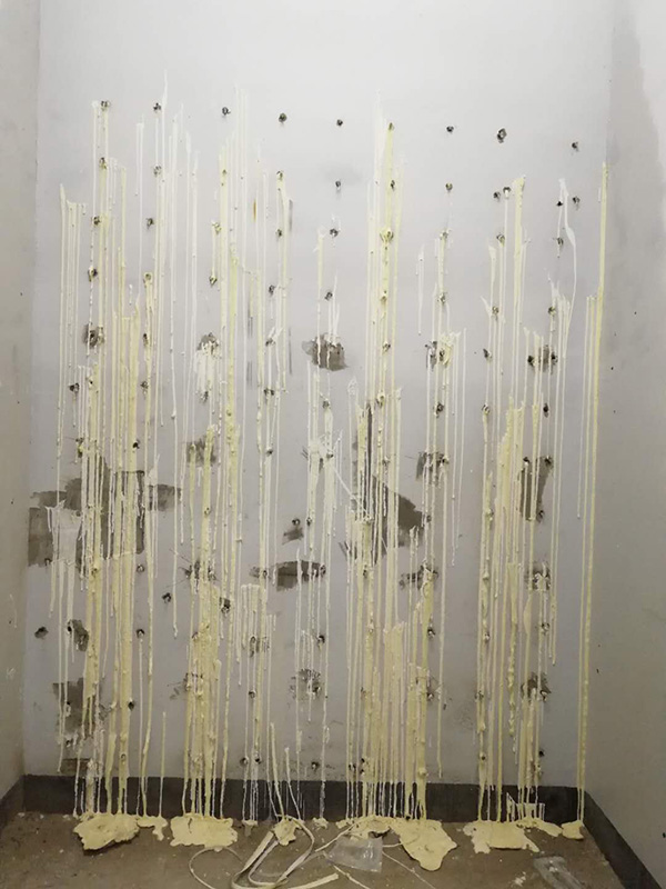 淮北金御華府地下室裂縫注漿、堵漏